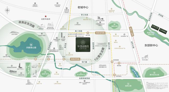 本信息售楼处电话物业费开发商-合肥房天下米乐体育M6直播平台四川邦泰璟和朗月基(图4)